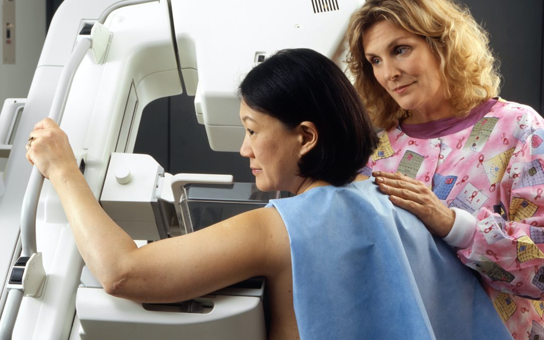 woman-mammogram
